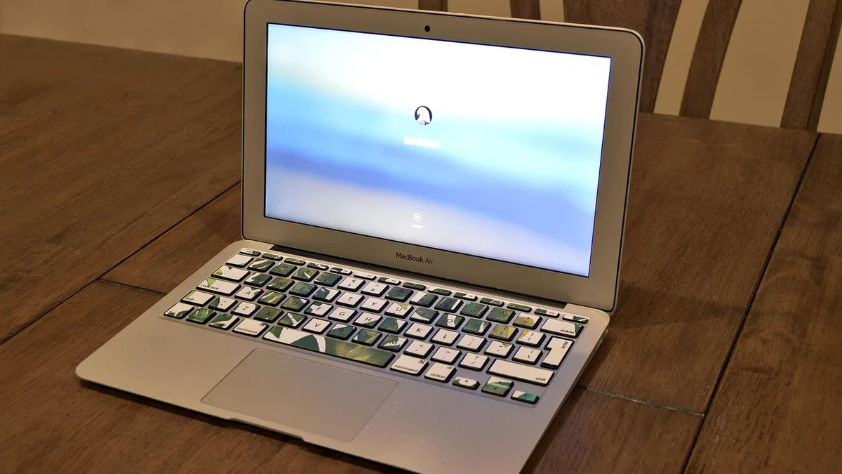 computer, laptop, login, log on, log in, osx, apple, mac, te, technology, macbook air, screen, work, table, wood, wooden, bright, macbook, air, notebook, display, keyboard, design, designer, decorative, skin, workspace, workplace, brown computer, brown laptop, brown apple, brown keyboard, login, login, login, login, login